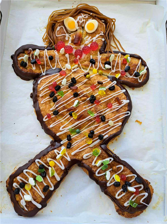 Wienerbrød kagemand